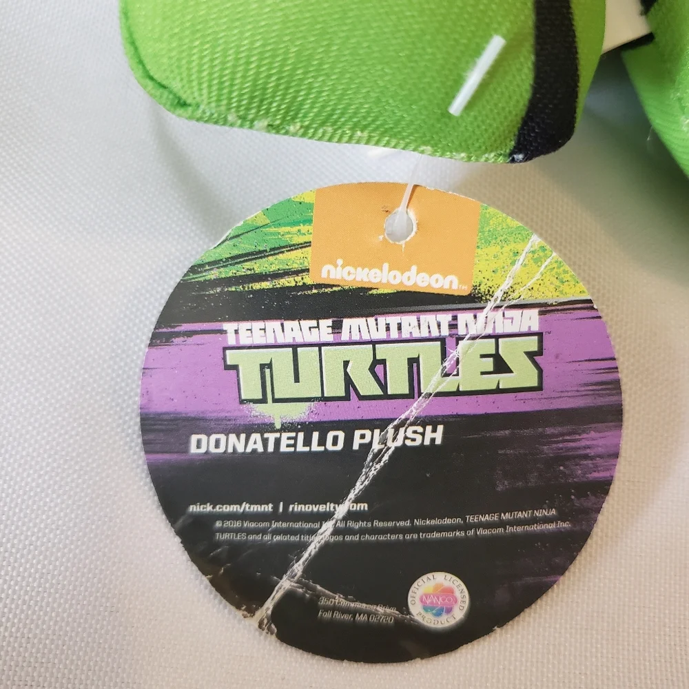 ๐SOLD๐ Teenage Mutant Ninja Turtles Donatello Pillow Plush Nickelodeon 2016 - Picture 4 of 7